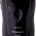 Panasonic Single Blade Travel Shaver with 8,500 RPM Wet/Dry Operation, Cordless | Lightweight Shaver with Ergonomic Grip, ES3831K, Black
