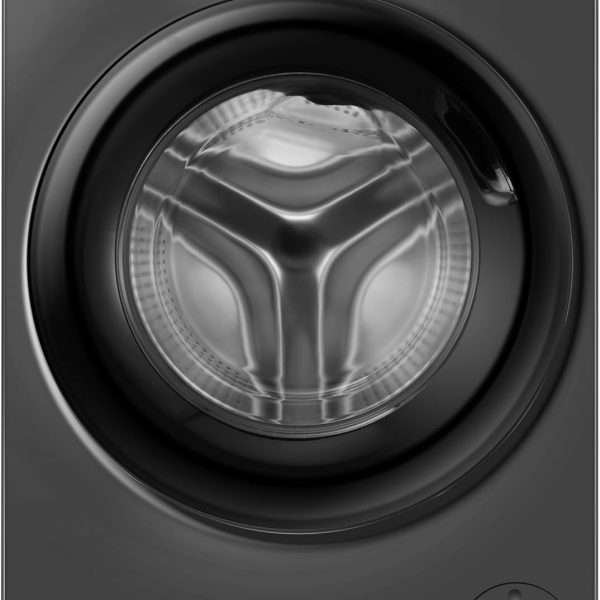 Haier 8 KG Front Loading Washing Machine, 525 mm Super Drum, BLDC Inverter Motor, Laser Welding, Steam, Silver, HW80-BP14929AS6