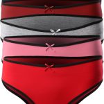 QUMASH Bundle OF Five Brief Hipster Panties