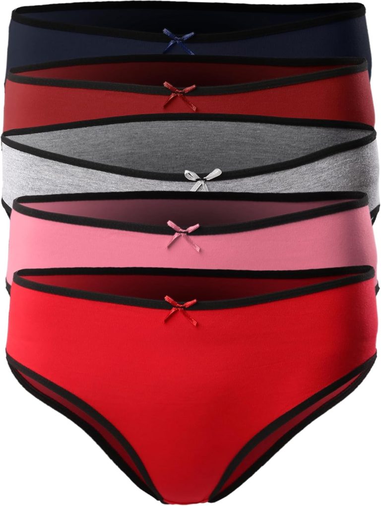 QUMASH Bundle OF Five Brief Hipster Panties