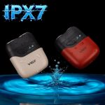 ⁦V-345 Professional Electric Shaver, Dual Rotary Heads, IPX7 Waterproof, USB Charging, LED Display, 45 Min Runtime⁩ - الصورة ⁦3⁩