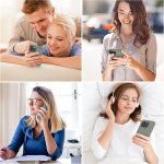 ⁦OIIAEE Silicone Case Designed for iPhone 13 Pro Max Case, Ultra Slim Shockproof Protective Liquid Silicone Phone Case with Soft Anti-Scratch Microfiber Lining, 6.7 inch, Copper Green⁩ - الصورة ⁦7⁩