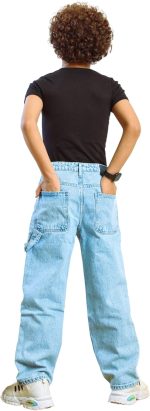 ⁦Widelage Carpenter Jeans Boys Light Blue⁩ - الصورة ⁦5⁩
