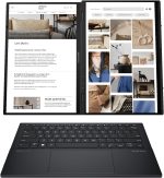 ⁦ASUS Zenbook Duo Intel Core Ultra 7 Processor LPDDR5X 16GB RAM 1TB M.2 NVMe PCIe 4.0 SSD Windows 11 14-Inch Laptop, Inkwell Gray⁩ - الصورة ⁦2⁩