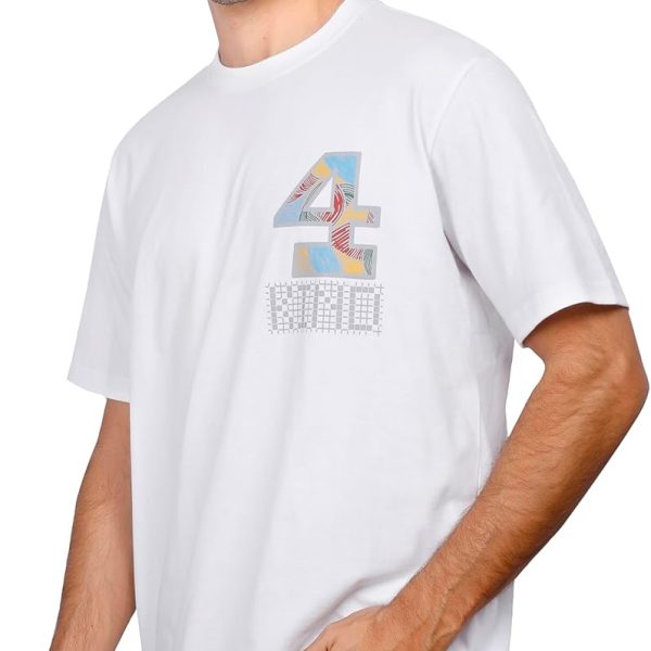 FIRE WOOD Mens print(4KIND) t-shirt Classic