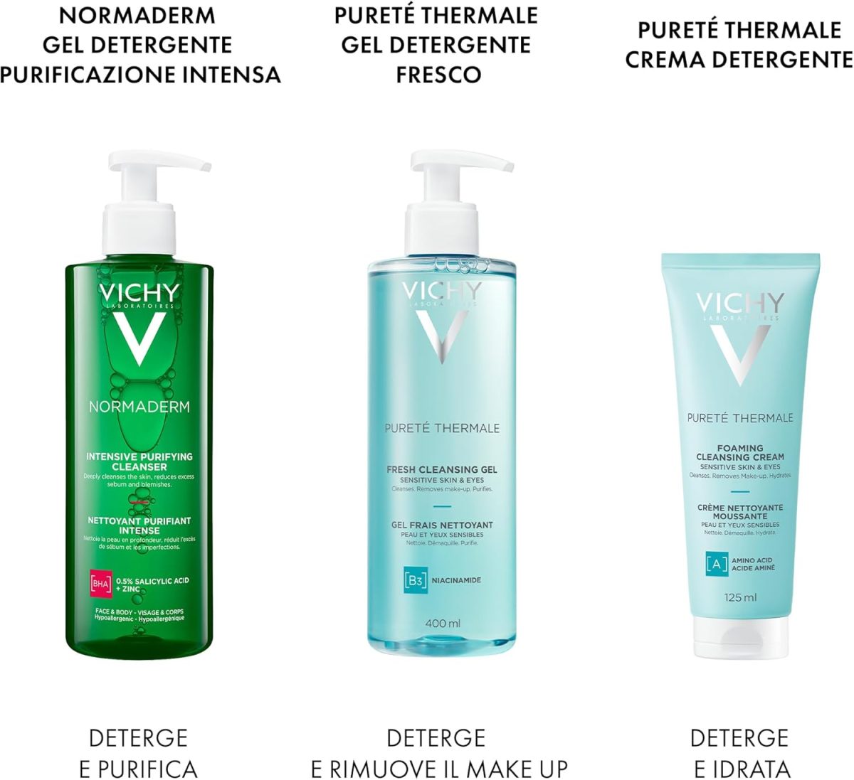 ⁦VICHY NORMADERM NO PHYTO-A CLEANS (400ML)⁩ - الصورة ⁦11⁩