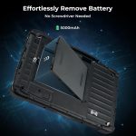 ⁦MUNBYN Rugged Tablet IRT08, 10.1 inch Windows Tablet, Windows 11 Pro, 8GB+128GB, Intel N5100,Sunlight Readable, 4G LTE GPS Heavy Duty Industrial Outdoor Work PC, BT5.1 Wi-Fi, 2Y Protection⁩ - الصورة ⁦7⁩