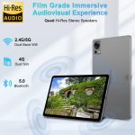 ⁦DOOGEE T20 Android 12 Touch Tablet 10.4 Inches, 15GB + 256GB/TF 1TB, Dual 4G LTE + 5G WiFi, 16MP + 8MP, FHD 2000 x 1200, 8300mAh, Octa-Core/Face ID/PC Mode/OTG/GPS/2 Years Warranty/TUV⁩ - الصورة ⁦5⁩
