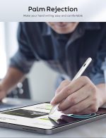 ⁦iPad Pencil 9th&10th Generation, 10 Mins Fast Charge Stylus Pen for Apple Pencil 1st/2nd iPad 6/7/8/9/10/11, Pro 11"/12.9"/M4, Air 3/4/5/M2/M3, Mini 5/6 with Palm Rejection, Tilt Sensitivity⁩ - الصورة ⁦6⁩