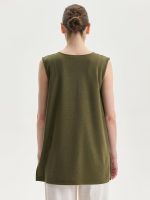 ⁦LC WAIKIKI V-Neck Women's Waistcoat⁩ - الصورة ⁦6⁩