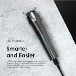 ⁦اورايمو مجموعة حلاقة متعددة لاسلكية لتشذيب الشعر للرجال، وقت تشغيل 90 دقيقة، ماكينة حلاقة احترافية للرجال، ماكينة حلاقة شعر للرجال للوجه والرأس والجسم وتشذيب دقيق ومظهر عصري⁩ - الصورة ⁦5⁩