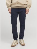 Jack & Jones PAUL Men's Slim Fit Cargo Trousers - الصورة 4