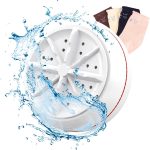 ⁦Mini Portable Washing Machine with USB Turbine Motor for Home, Work and Travel (1 Piece) - By Nesmah Store⁩ - الصورة ⁦5⁩
