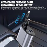 ⁦Retractable Car Charger, 120 W Retractable Cigarette Lighter, Car Charger Cigarette Lighter, Car Plug⁩ - الصورة ⁦4⁩