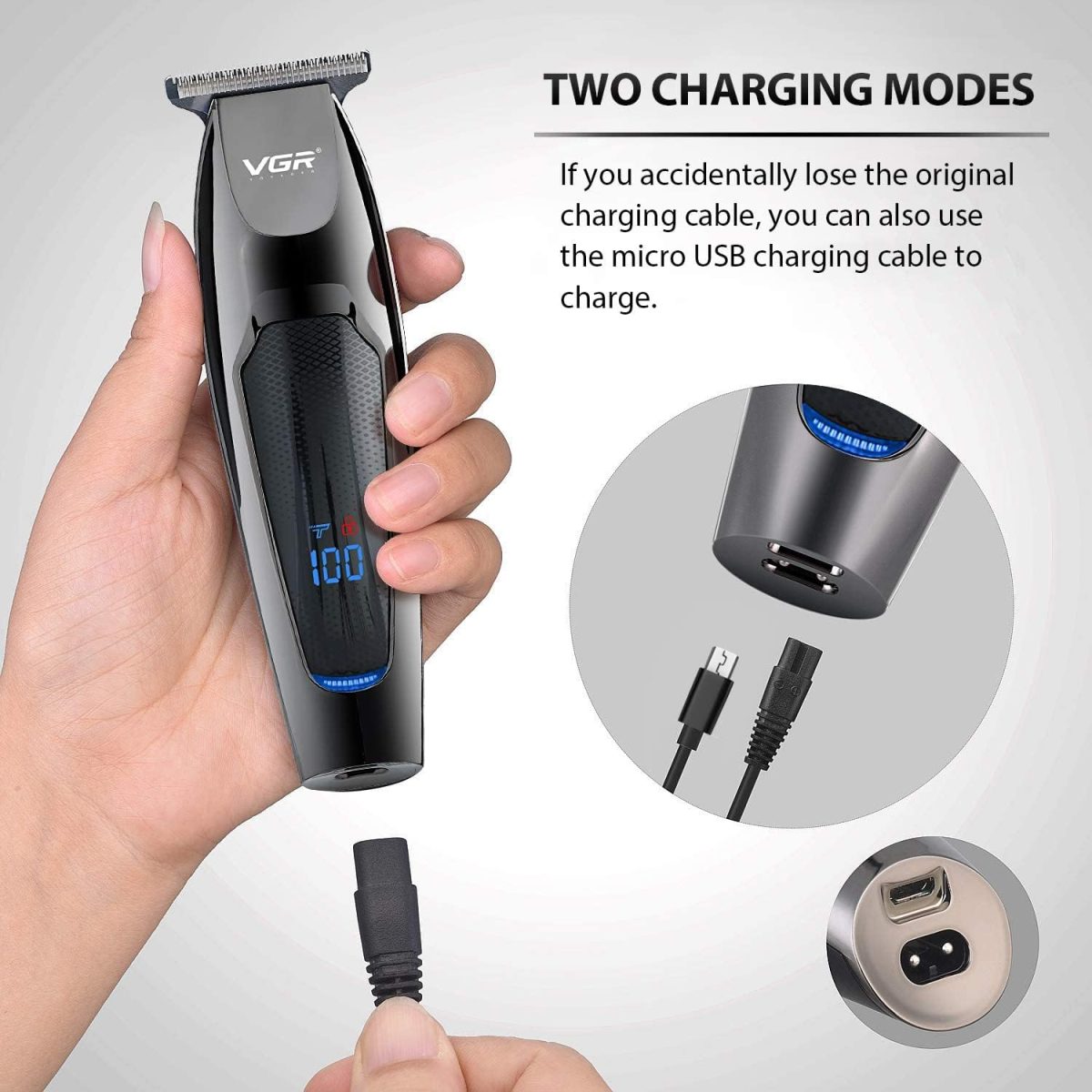 ⁦Vgr Professional Multipurpose Beard And Hair Trimmer, V-070⁩ - الصورة ⁦5⁩
