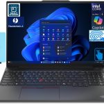 Lenovo ThinkPad E16 Business Laptop 16.0" IPS WUXGA Display (Intel i5-1335U, 16GB RAM, 1TB SSD, Intel Iris Xe, Backlit KYB, FP Reader, Thunderbolt 4, HD Webcam, WiFi 6, Win 11 Pro) w/DKZ Hub