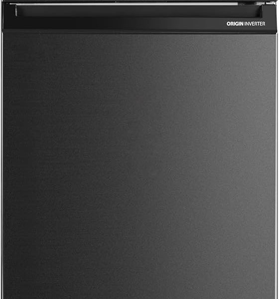Toshiba Refrigerator GR-RT622WE-PMN(06), Origin Inverter,Airfall Cooling System, Pure BIO,Humidity Control, Cooling Zone, Electronic temperature control, Utility box, 463 Liter Morandi Grey