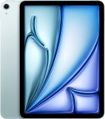 Apple 2024 11-inch iPad Air (M2): Liquid Retina Display, 256GB, 12MP Landscape Front Camera/12MP Back Camera, Wi-Fi 6E + 5G Digital Telephone (eSIM), Touch ID, All Day Battery - Blue