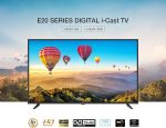 ⁦Syinix 32 Inch i-Cast LED TV, A+ Panel and Built-in receiverr, Black - 32E1M, HDMI⁩ - الصورة ⁦4⁩