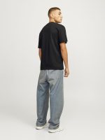 JACK & JONES Men's Portland Block Branding Short-Sleeves T-Shirt - الصورة 4