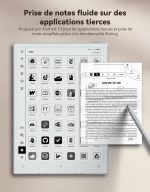 ⁦VIWOODS AiPaper Mini 8.2 Inch AI Paper Tablet with Adjustable Light, 292PPI Digitales Notizbuch Mit Stift, Portable 230 g, Octa-Core Processor 2.0 GHz Digitaler Lock Notizblock Und Stift⁩ - الصورة ⁦4⁩