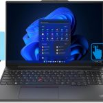 LENOVO ThinkPad E16 Gen 1 Business Laptop 16.0" Touch IPS WUXGA Display (Intel 13th Gen i5-1335U, 16GB RAM, 512GB SSD, Backlit KYB, Fingerprint Reader, 2 Thunderbolt 4, WiFi 6, Win 11P) w/Hub