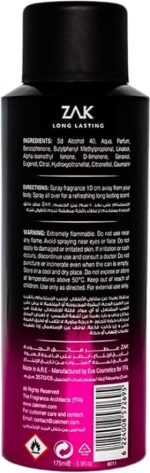 ⁦ZAK Bold - Eau De Toilette - 175 ml⁩ - الصورة ⁦2⁩