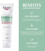 ⁦Eucerin DermoPurifyer Triple Effect Face and Body Cleansing Gel, Anti-Blemish, Anti-Marks and Anti-Shine, with Salicylic Acid and AHA/BHA/PHA Acid Complex, 150ml⁩ - الصورة ⁦4⁩