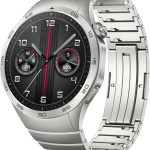 HUAWEI WATCH GT4 46MM SMARTWATCH, UPTO 2-WEEKS BATTERY LIFE, PULSE WAVE ARRHYTHMIA ANALYSIS, 24/7 HEALTH MONITORING, COMPATIBLE WITH ANDRIOD & IOS, STAINLESS STEEL, GRAY