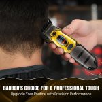 ⁦VGR V-981 Professional Hair Clipper Corded & Cordless with LED Display & Turbo Mode Function | Runtime: 150 min Trimmer for Men -1 year warranty(Gold)⁩ - الصورة ⁦7⁩