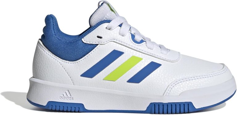 Adidas Tensaur Contrast Pull Tab Side-Stripe Velcro-Strap Sneakers for Kids