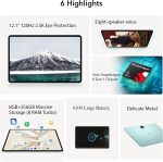 ⁦HONOR Pad 9 Tablets 8GB 256GB, 12.1 Inch 120Hz 2.5K Large Screen, 8 Speaker Audio System, Snapdragon 6 Gen 1, WiFi Version, Grey⁩ - الصورة ⁦2⁩