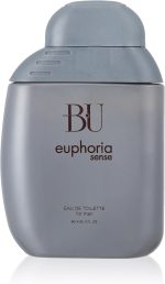BU Euphoria Sense for Men, Eau De Toilette - 90 ml