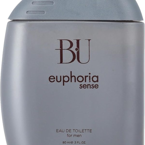 BU Euphoria Sense for Men, Eau De Toilette - 90 ml