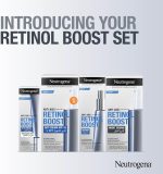 ⁦Neutrogena Retinol Boost Anti-Age Serum, Face Serum, 30ml, Complete Eye Area Skin Care Hydration Regime with Retinol, Collagen, Myrthus, and Hyaluronic Acid, Improves Skin Tone and Texture⁩ - الصورة ⁦7⁩