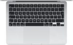 ⁦Apple 2024 MacBook Air (13-inch, Apple M3 chip with 8‑core CPU and 8‑core GPU, 8GB Unified Memory, 256GB) - Silver⁩ - الصورة ⁦2⁩