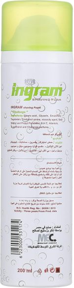 ⁦Ingram shaving foam challenge 200 ml⁩ - الصورة ⁦2⁩