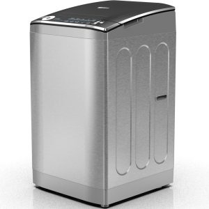 ⁦TORNADO Washing Machine Top Automatic 9 Kg Pump Silver TWE-TLN09RSL⁩ - الصورة ⁦3⁩