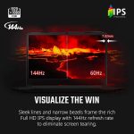 ⁦Acer Nitro 5 AN515-55-53E5 Gaming Laptop | Intel Core i5-10300H | NVIDIA GeForce RTX 3050 Laptop GPU | 15.6" FHD 144Hz IPS Display | 8GB DDR4 | 256GB NVMe SSD | Intel Wi-Fi 6 | Backlit Keyboard⁩ - الصورة ⁦4⁩