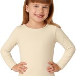 Miza Kids Classic Sleeve Girls Long Sleeve Cotton Lycra Elastic Top Underwear for Daily and Winter Use