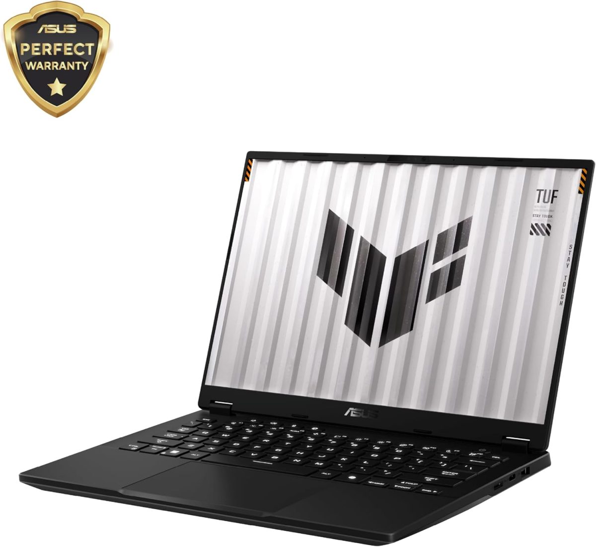 ⁦ASUS A14 R7-8845HS Processor LPDDR5X 16GB RAM 512GB SSD NVIDIA GeForce RTX 4060 8GB GDDR6 Graphics Card Windows 11 Home 14-Inch Display TUF Gaming Laptop, Jaeger Gray⁩ - الصورة ⁦2⁩