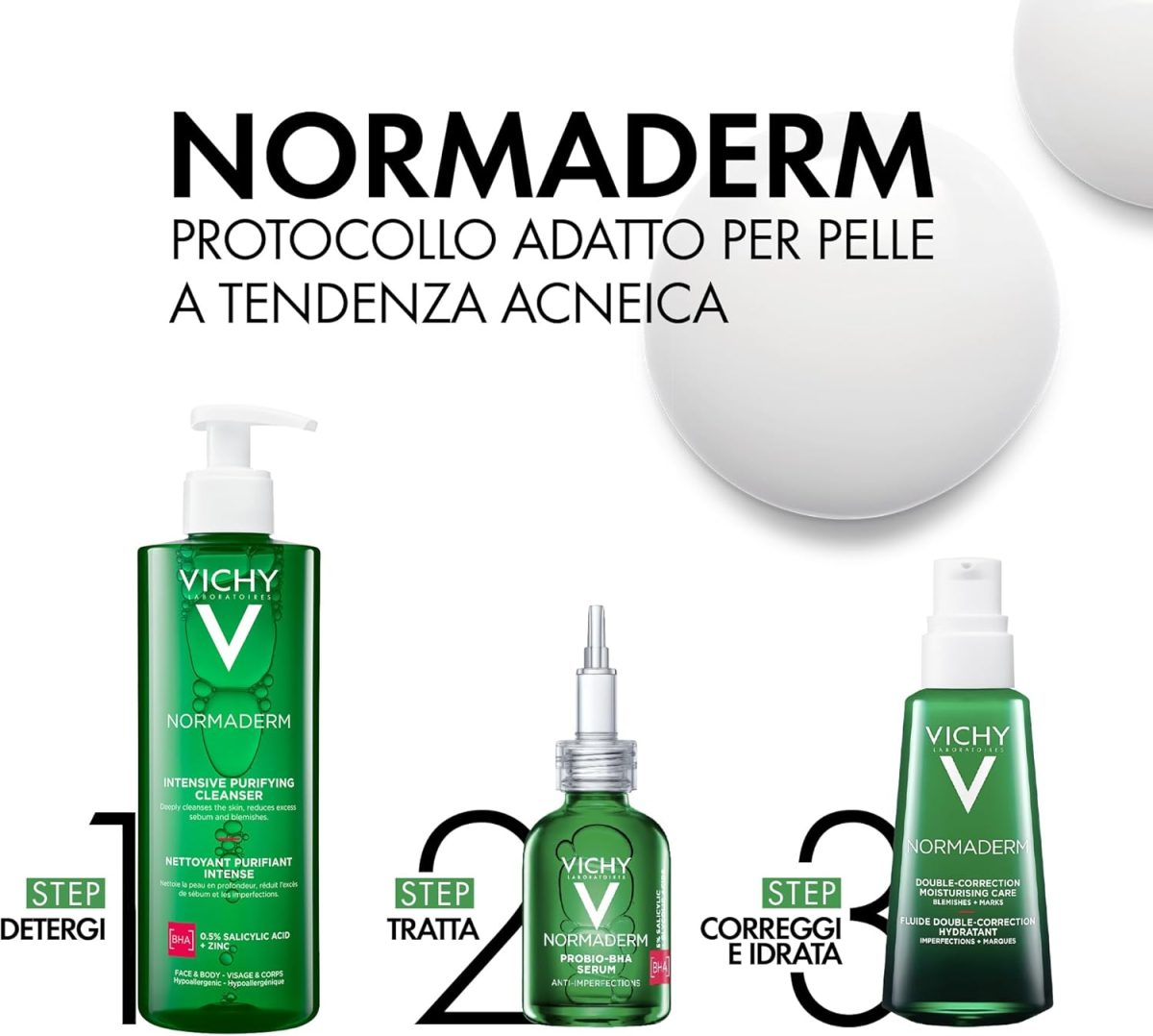 ⁦VICHY NORMADERM NO PHYTO-A CLEANS (400ML)⁩ - الصورة ⁦9⁩