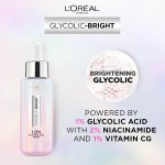 ⁦L’Oréal Paris Glycolic Bright & Anti Dark Spot Face Serum, Instant Glow 15 ml⁩ - الصورة ⁦8⁩