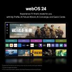 LG 55 Inch QNED QNED86T 4K Smart TV AI Magic remote HDR10 webOS24-55QNED86T6A (2024) - الصورة 6