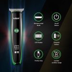 ⁦ماكينة حلاقة شعر في جي ار V-966 احترافية مع شاشة ال اي دي ذكية مدة التشغيل: ببطارية 120 دقيقة للرجال أخضر⁩ - الصورة ⁦7⁩