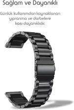 ⁦Rongep Link Model Steel Band Compatible with Xiaomi Redmi Watch 5 Active/Redmi Watch 5 Lite/Watch 2/2Pro/S3/S1/S1Pro/S1Pro/S1 Active Anti-rust Strap⁩ - الصورة ⁦3⁩