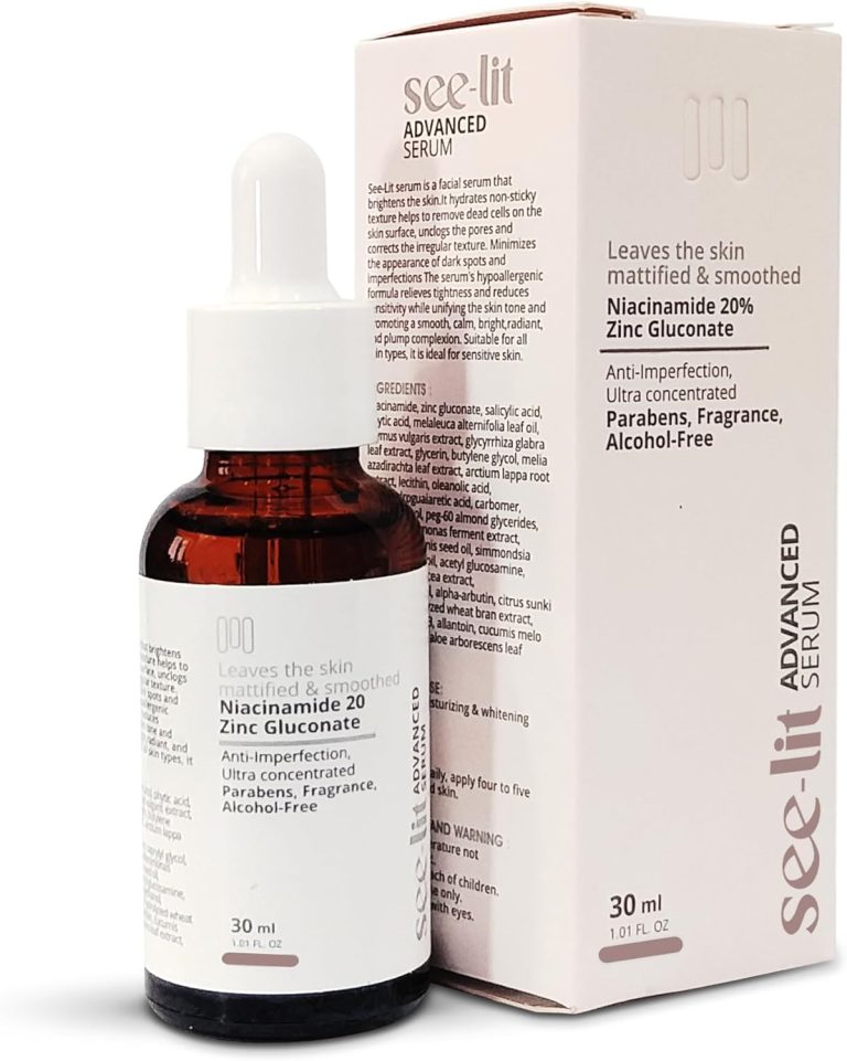 SEE-LIT Advanced Serum Niacinamide 20% Zinc Gluconate 30ml