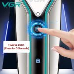 ⁦VGR V-323 Professional Men's Shaver | Cordless Rechargeable IPX6 Fully Waterproof Triple Rotary Head Electric Shaver Runtime 60 minutes | Electric Shaver for Men’s⁩ - الصورة ⁦6⁩