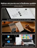 ⁦VIWOODS AiPaper Mini 8.2 Inch AI Paper Tablet with Adjustable Light, 292PPI Digitales Notizbuch Mit Stift, Portable 230 g, Octa-Core Processor 2.0 GHz Digitaler Lock Notizblock Und Stift⁩ - الصورة ⁦3⁩