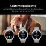 ⁦HUAWEI WATCH GT4 46MM SMARTWATCH, UPTO 2-WEEKS BATTERY LIFE, PULSE WAVE ARRHYTHMIA ANALYSIS, 24/7 HEALTH MONITORING, COMPATIBLE WITH ANDRIOD & IOS, STAINLESS STEEL, GRAY⁩ - الصورة ⁦7⁩